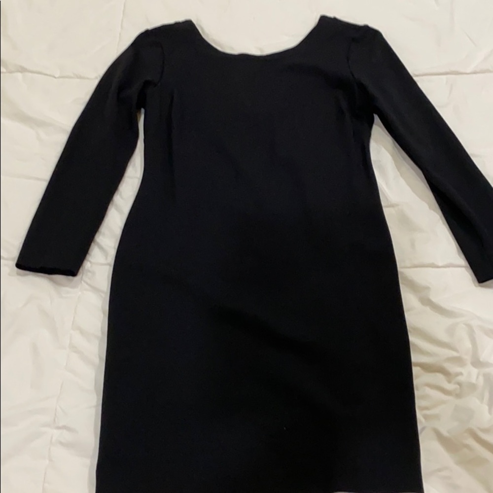 Size 6 Petite Banana Republic Black Dress